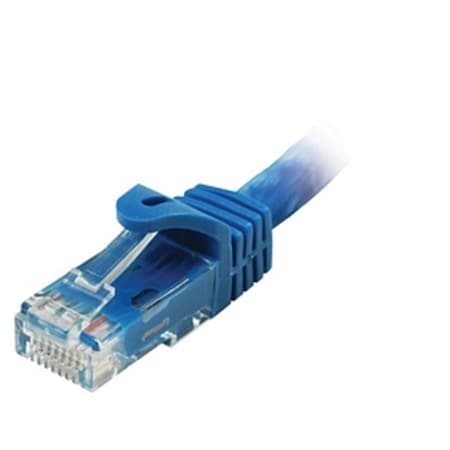 ZIOTEK CAT6a- Utp Patch Cable- with Boot 1ft.- Blue 119 7253